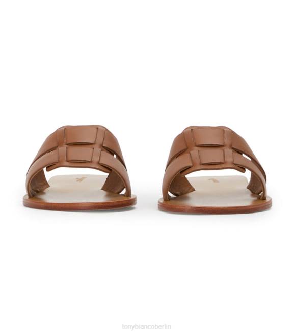 Sandalen| de Tony Bianco Frauen Wohnungen erzwingen bräunen 4624609